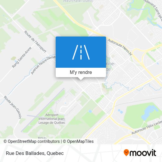 Rue Des Ballades plan