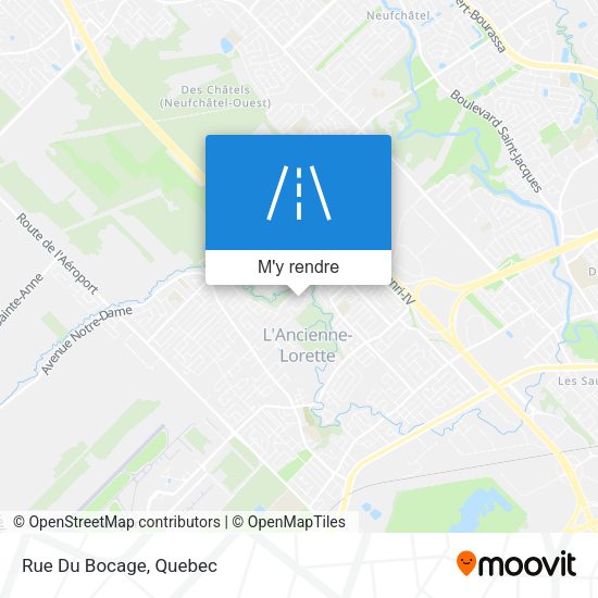Rue Du Bocage plan