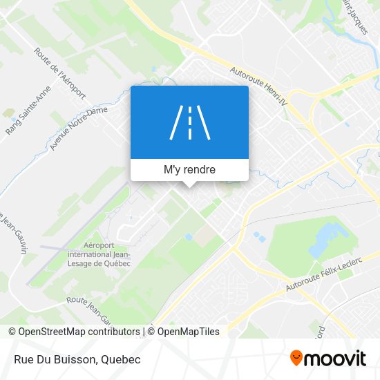 Rue Du Buisson plan