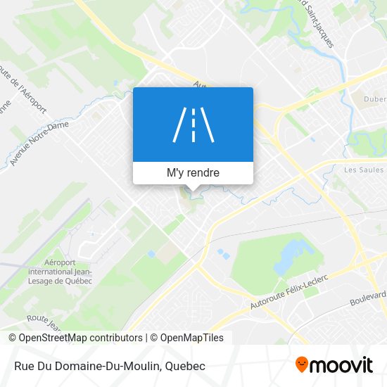 Rue Du Domaine-Du-Moulin plan