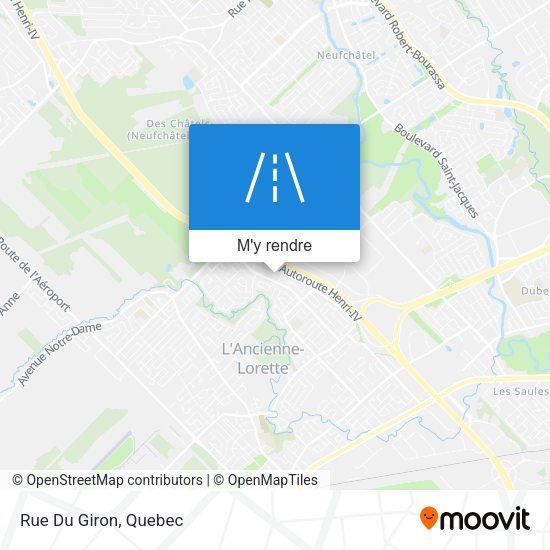 Rue Du Giron plan