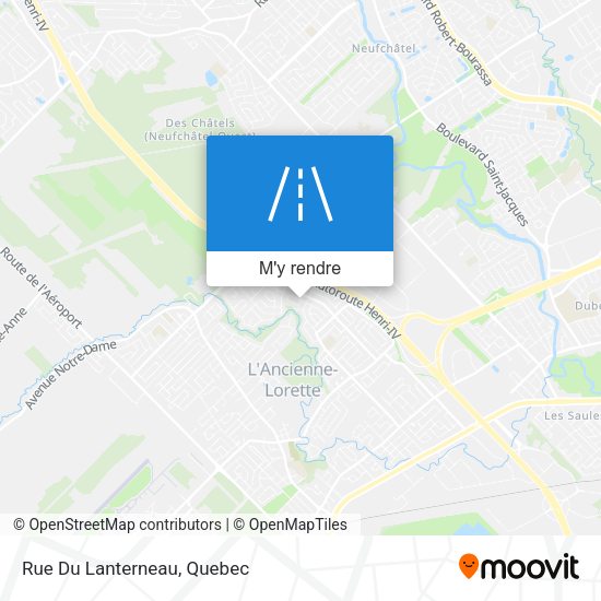 Rue Du Lanterneau plan