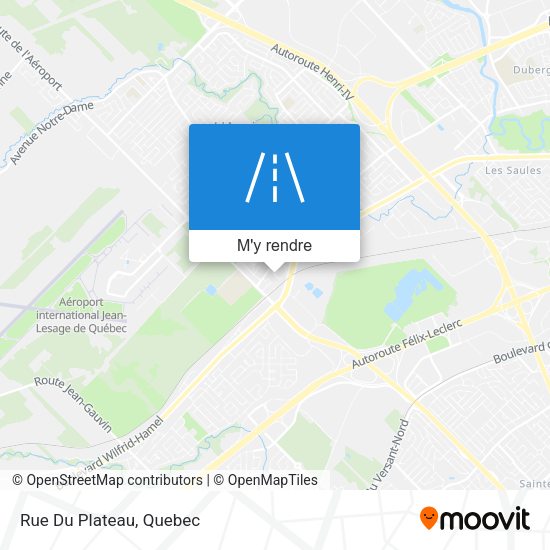 Rue Du Plateau plan