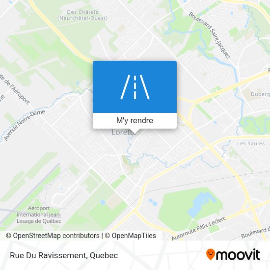 Rue Du Ravissement plan