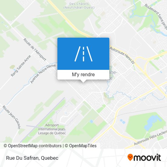 Rue Du Safran plan