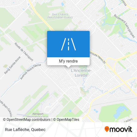 Rue Laflèche plan