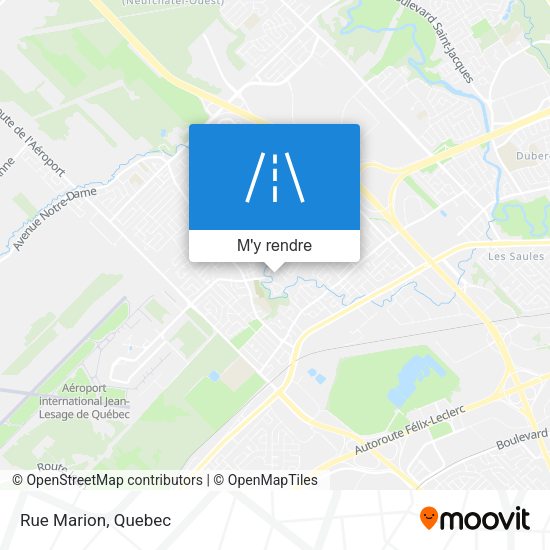 Rue Marion plan