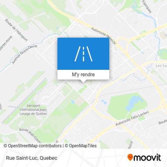 Rue Saint-Luc plan