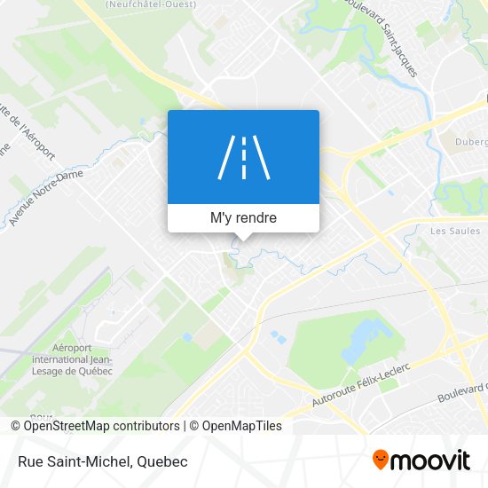 Rue Saint-Michel plan