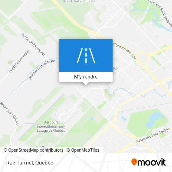 Rue Turmel plan