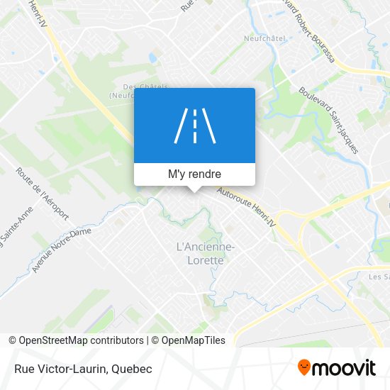 Rue Victor-Laurin plan