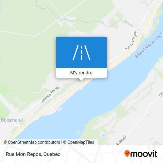 Rue Mon Repos plan