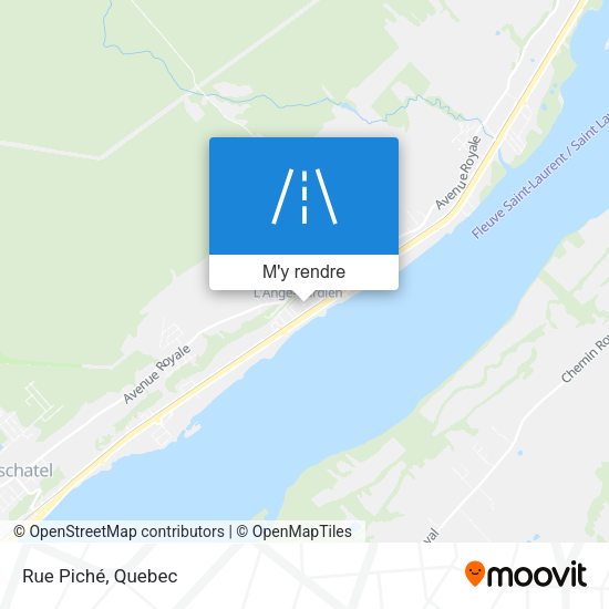 Rue Piché plan