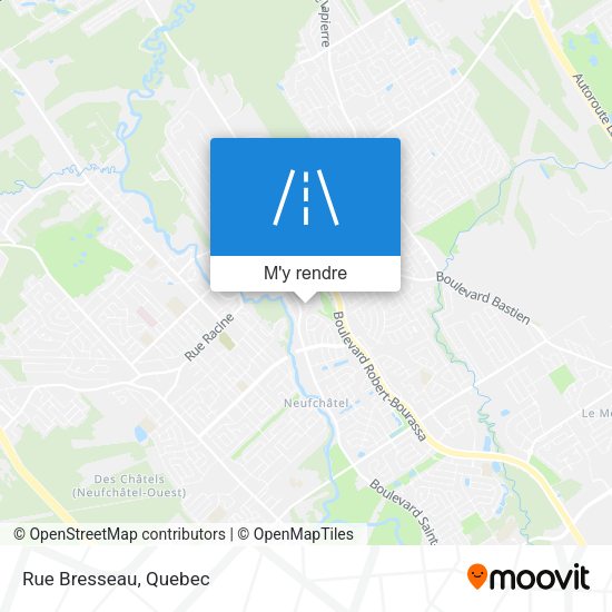 Rue Bresseau plan