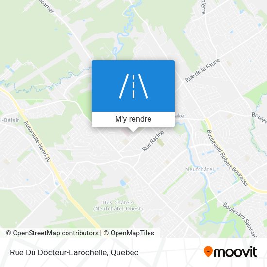 Rue Du Docteur-Larochelle plan