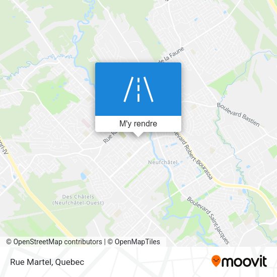 Rue Martel plan