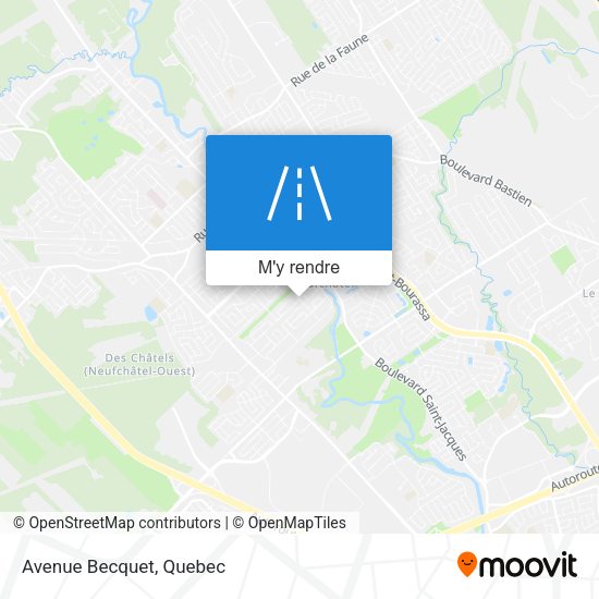 Avenue Becquet plan