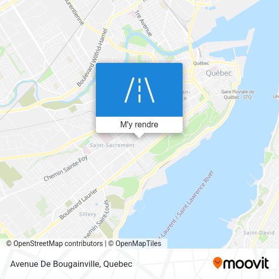 Avenue De Bougainville plan