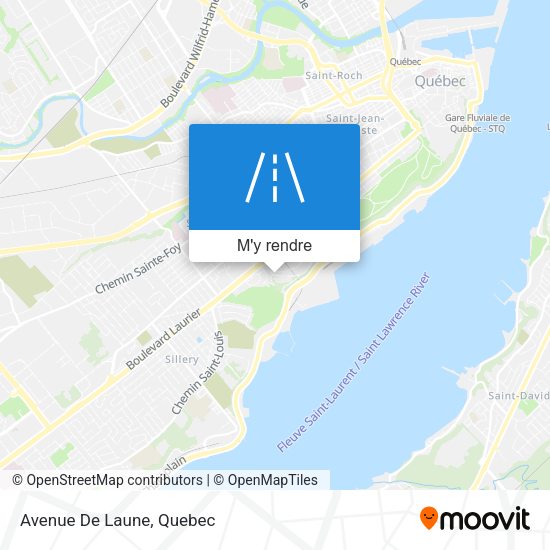 Avenue De Laune plan