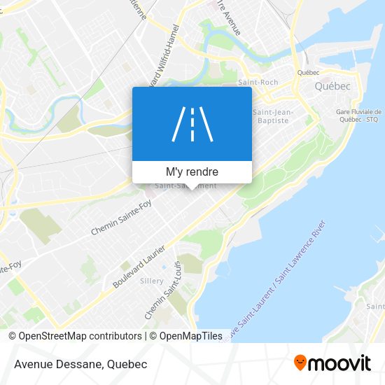 Avenue Dessane plan