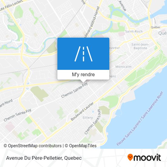 Avenue Du Père-Pelletier plan