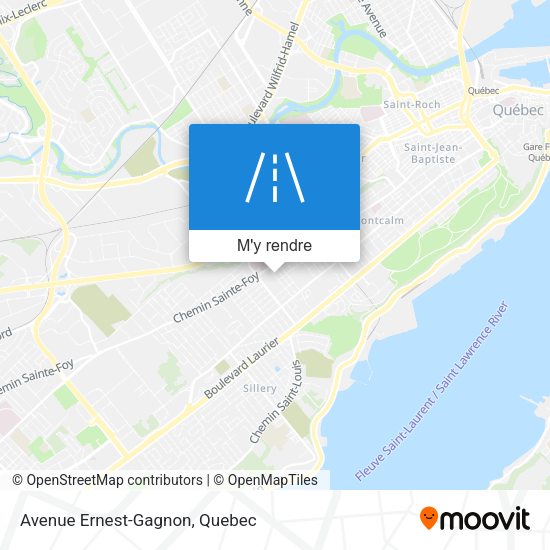 Avenue Ernest-Gagnon plan
