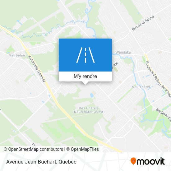 Avenue Jean-Buchart plan