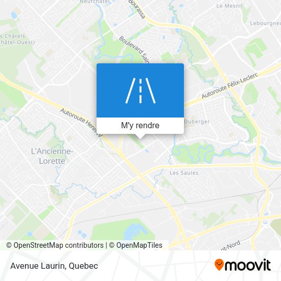 Avenue Laurin plan