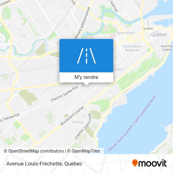 Avenue Louis-Fréchette plan