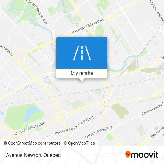 Avenue Newton plan