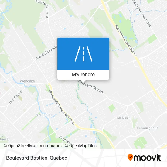 Boulevard Bastien plan