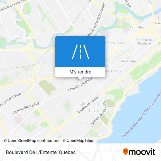 Boulevard De L'Entente plan