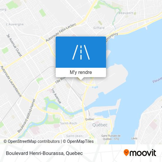 Boulevard Henri-Bourassa plan
