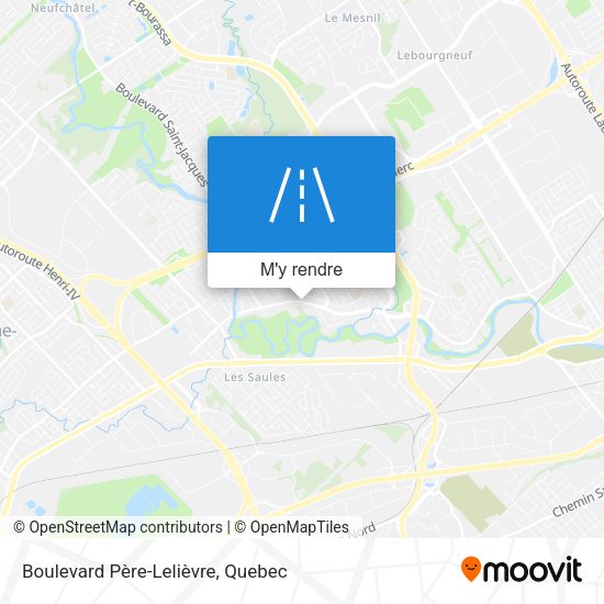 Boulevard Père-Lelièvre plan