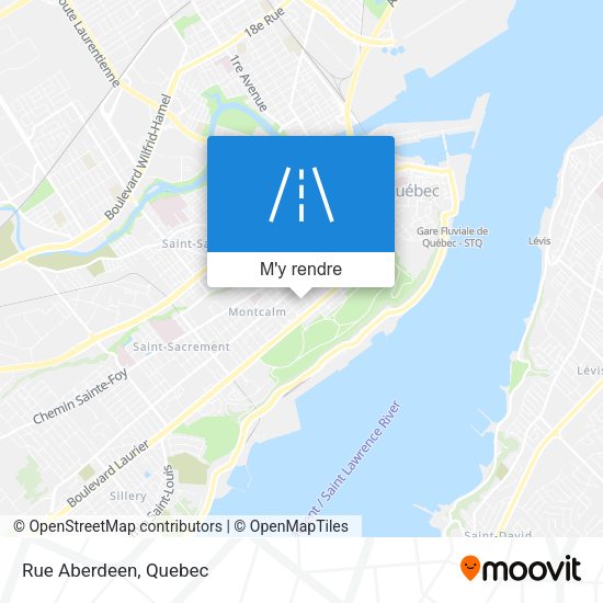 Rue Aberdeen plan