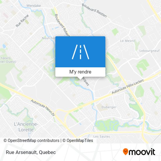 Rue Arsenault plan