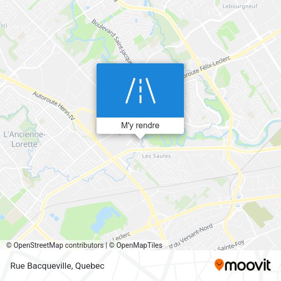 Rue Bacqueville plan