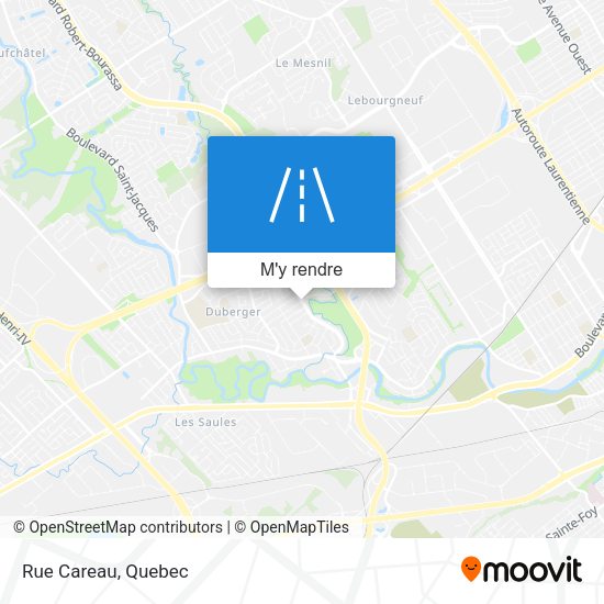Rue Careau plan