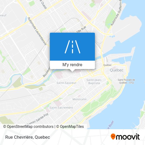 Rue Chevrière plan