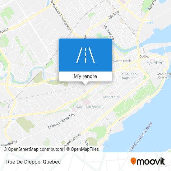 Rue De Dieppe plan
