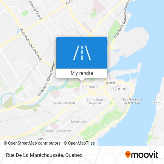 Rue De La Maréchaussée plan
