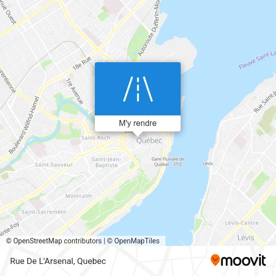 Rue De L'Arsenal plan
