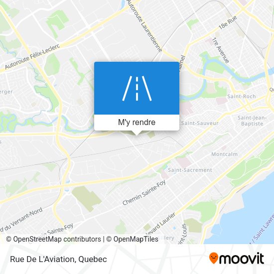 Rue De L'Aviation plan