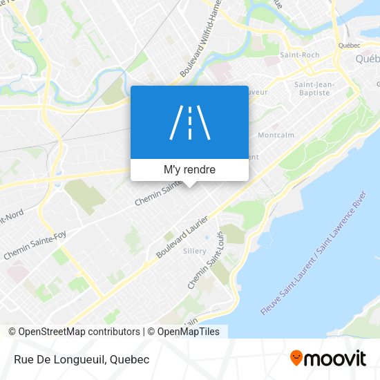 Rue De Longueuil plan