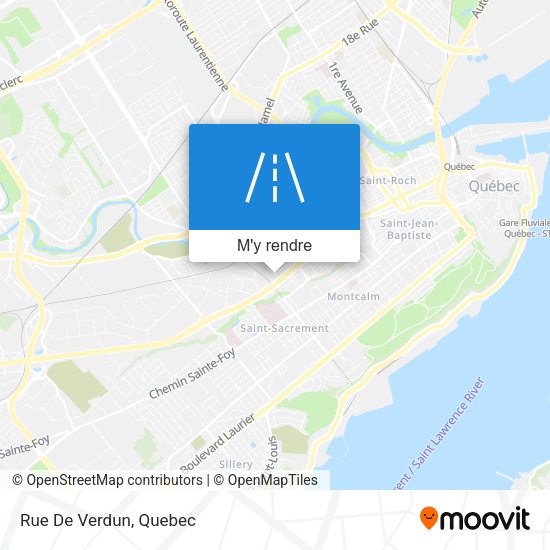 Rue De Verdun plan