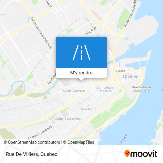 Rue De Villiers plan