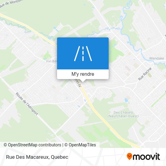 Rue Des Macareux plan