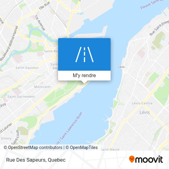 Rue Des Sapeurs plan
