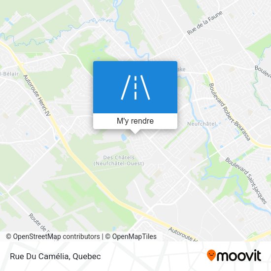 Rue Du Camélia plan