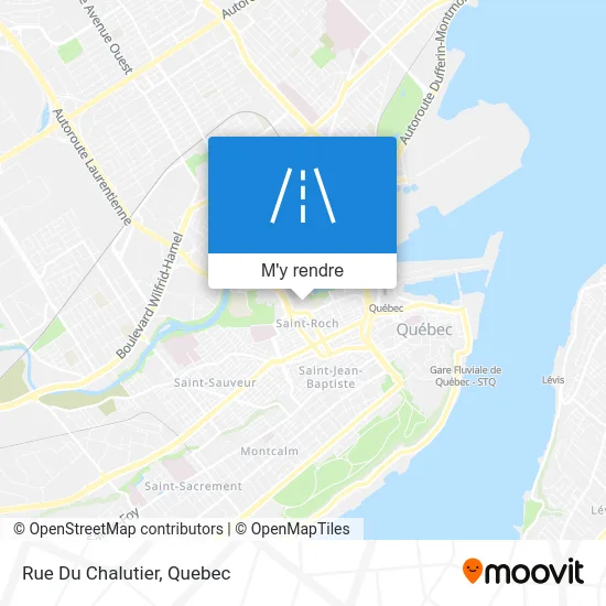 Rue Du Chalutier plan